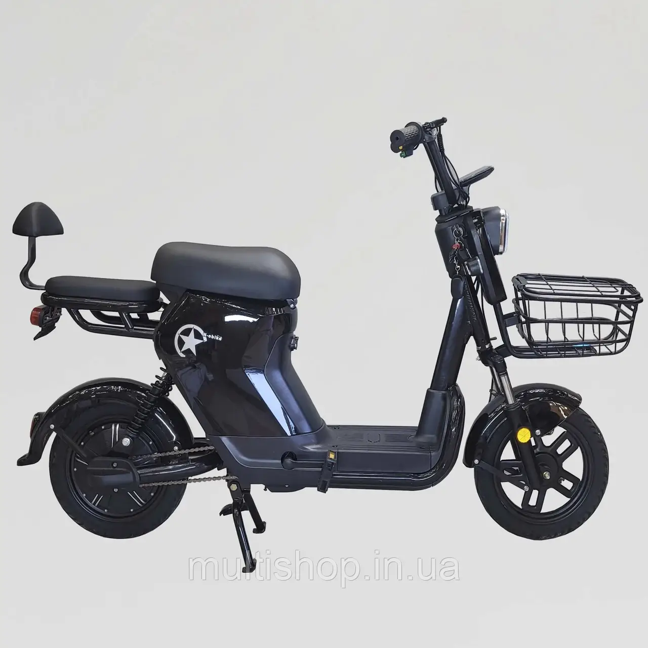 Електроскутер (500W 48V 20Ah) LYZ-048  BLACK