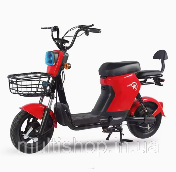 Електроскутер (500W 48V 20Ah) LYZ-048  RED+ BLACK