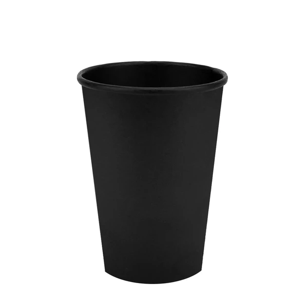 Стакан паперовий "Black edition" 340 мл 50шт/уп ЕК (кр.d-80)