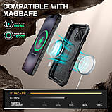 Чохол Supcase для iPhone 16 (6.1'') - Unicorn Beetle XT Mag, MagSafe, Black (843439150287), фото 8