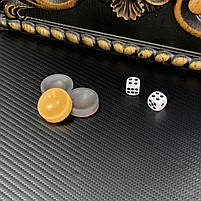 Нарди ручної роботи "Supreme" 64х32 см подарункові, фото 7