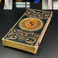 Нарди ручної роботи "Supreme" 64х32 см подарункові, фото 4
