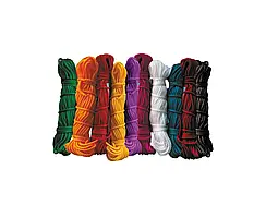 Набір шнурів поліпропіленовий кручений кольоровий D2,5, 15 м (10шт/уп)