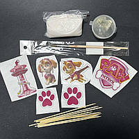 Набір для створення топерів "Зроби сам" Щенячий патруль дівчинка