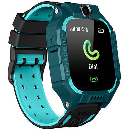 Дитячий смарт-годинник Smart Baby Watch Q19 GPS з камерою, прослуховуванням, сім картою, для дітей, Блакитний, фото 1