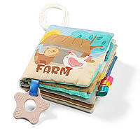 Підвіска книжечка на ліжечко та коляску Моя книжечка BabyOno (гризунок) 1512