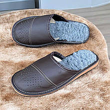 Чоловічі капці на хутрі 049-42