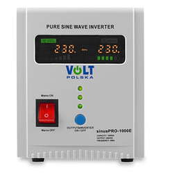 Джерело безперебійного живлення Volt Polska SinusPRO 1000 Е 12V/230V (700/1000 Вт)
