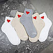 Шкарпетки махрові 6 пар «Сердечка» жіночі зимові розмір 36-41 арт. 150.6, фото 3
