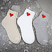 Шкарпетки махрові 6 пар «Сердечка» жіночі зимові розмір 36-41 арт. 150.6, фото 4