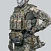 Полегшений бронежилет 6 класу «Ghost Gen4 V2» з керамічними бронеплитами, системою швидкоскидання + 9 підсумки, фото 6