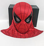 Маска Людини-Павука з ефектом рухомих очей, Spider Man Cosplay Mask, фото 5