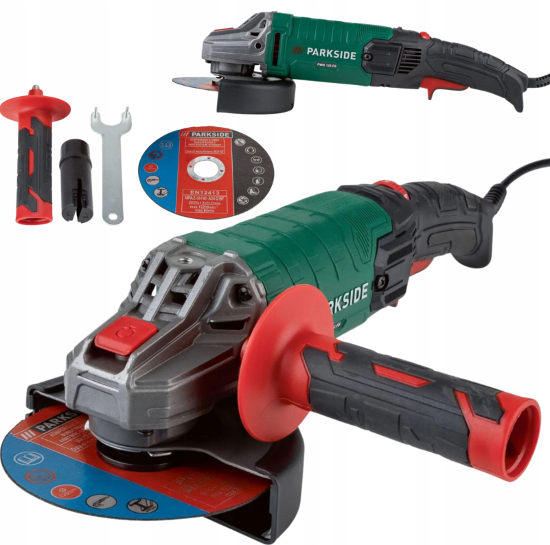КШМ болгарка PARKSIDE PWS125 F6 1300Вт 125мм