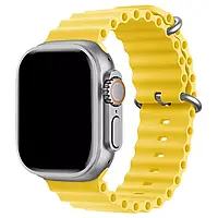 Ремінці для Apple Watch 49/45/42/44 mm Ocean Band yellow