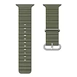 Ремінці для Apple Watch 49/45/42/44 mm Ocean Band forest green, фото 3