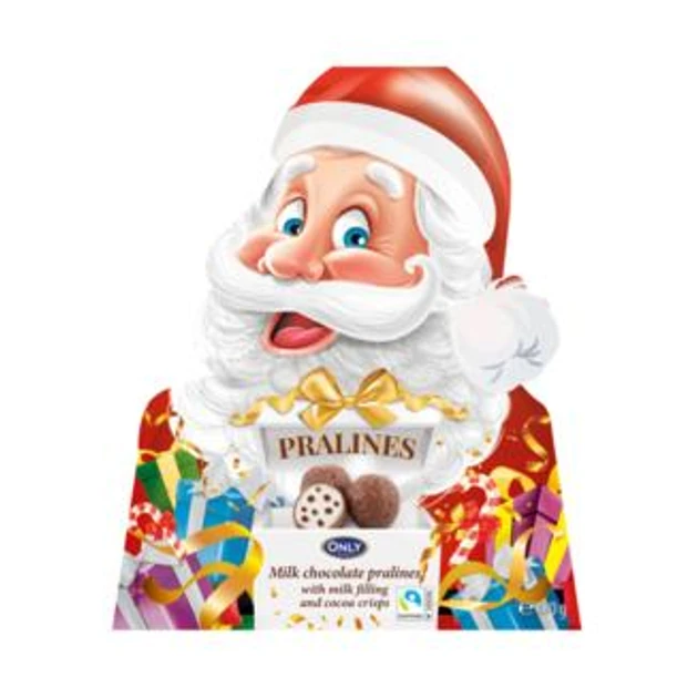 Молочні цукерки праліне Santa Claus 100 г