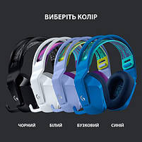 Навушники Logitech G733 Lightspeed Wireless RGB Gaming Headset Blue (981-000943), фото 7