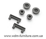 Полиця для взуття двохсекційна. пластик, сірий (МЕХАНІЗМ), фото 3