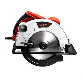 GTM Пила циркулярна CS190/1600 1600Вт, 190*20мм, 5000об/хв