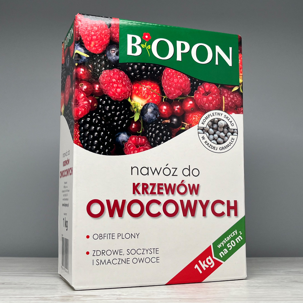 Добриво Biopon для плодових кущів та дерев гранули 1 кг