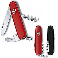 Ніж "Victorinox" Waiter Ukraine 84мм/9функ/черв-чорн