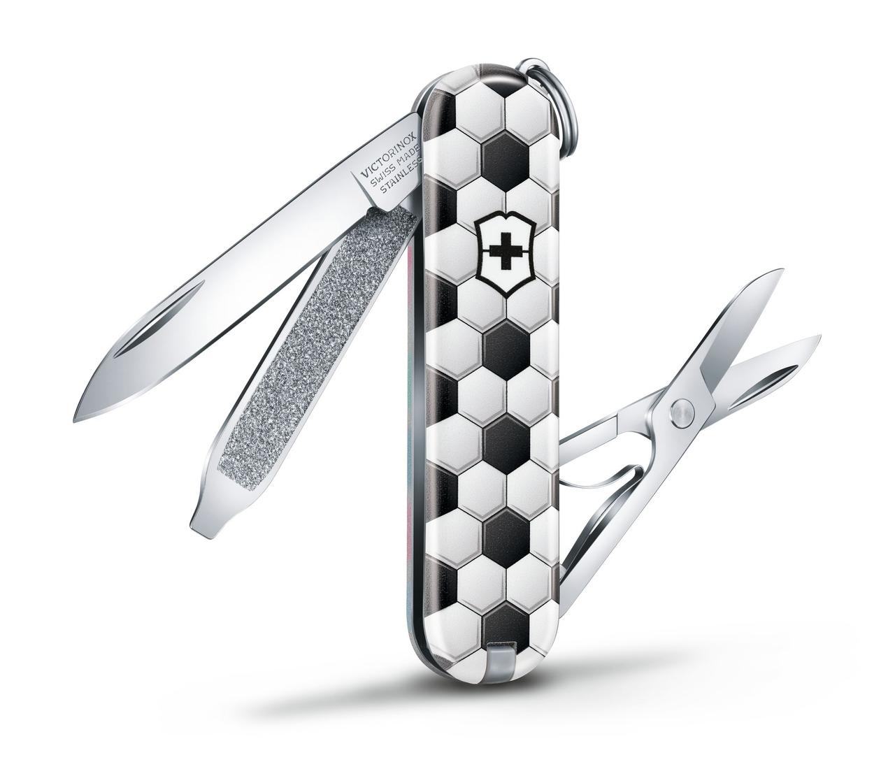 Ніж "Victorinox" Classic LE World Of Soccer 58мм/1сл/7функ/кольоровий
