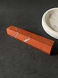Яшма червона обеліск з натуральної яшми обеліск олівець з каменю яшма з червоної яшми., фото 2
