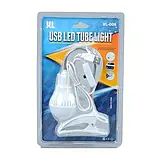 Лампа настільна світлодіодна з прищіпкою і вимикачем USB MY-006, фото 2