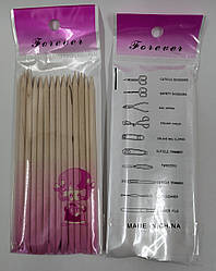 Апельсинові палички дерев'яні 11.5 см 24 шт./пач.