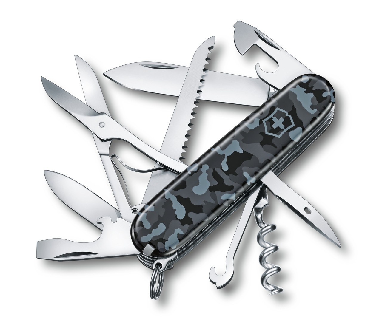 Ніж "Victorinox" Huntsman 91мм/15функ/син.камуфляж