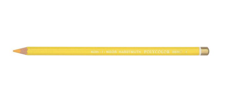Олівець художній "Kooh-i-Noor" POLYCOLOR 3800/4 dark yellow/темно-жовтий, шт, фото 1
