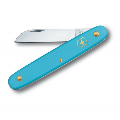 Ніж "Victorinox" садовий Floral 100мм/1функ/блакит.мат (блістер)