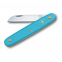 Ніж "Victorinox" садовий Floral 100мм/1функ/блакит.мат (блістер)