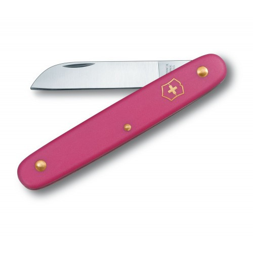 Ніж "Victorinox" садовий Floral 100мм/1функ/рож.мат (блістер)