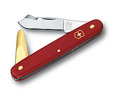 Ніж "Victorinox" садовий Budding Combi 2 100мм/3функ/черв.мат (блістер)