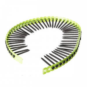 Саморізи ESSVE на стрічці для гіпсокартону по металу 3,5*41, фосфат. PH2 (1000 шт/уп)