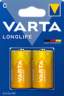 Батарейки VARTA LONGLIFE C BLI 2 Las 4114101412