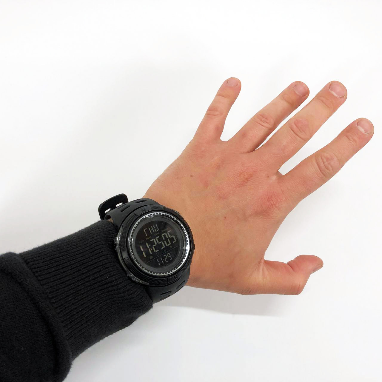 Чоловічий армійський водостійкий тактичний годинник SKMEI 2070BK BLACK, Годинники DQ-829 для чоловіка, фото 1