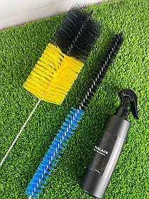 Набір для чищення кальяну з йоржиками та очищувачем VantaClean 250 мл