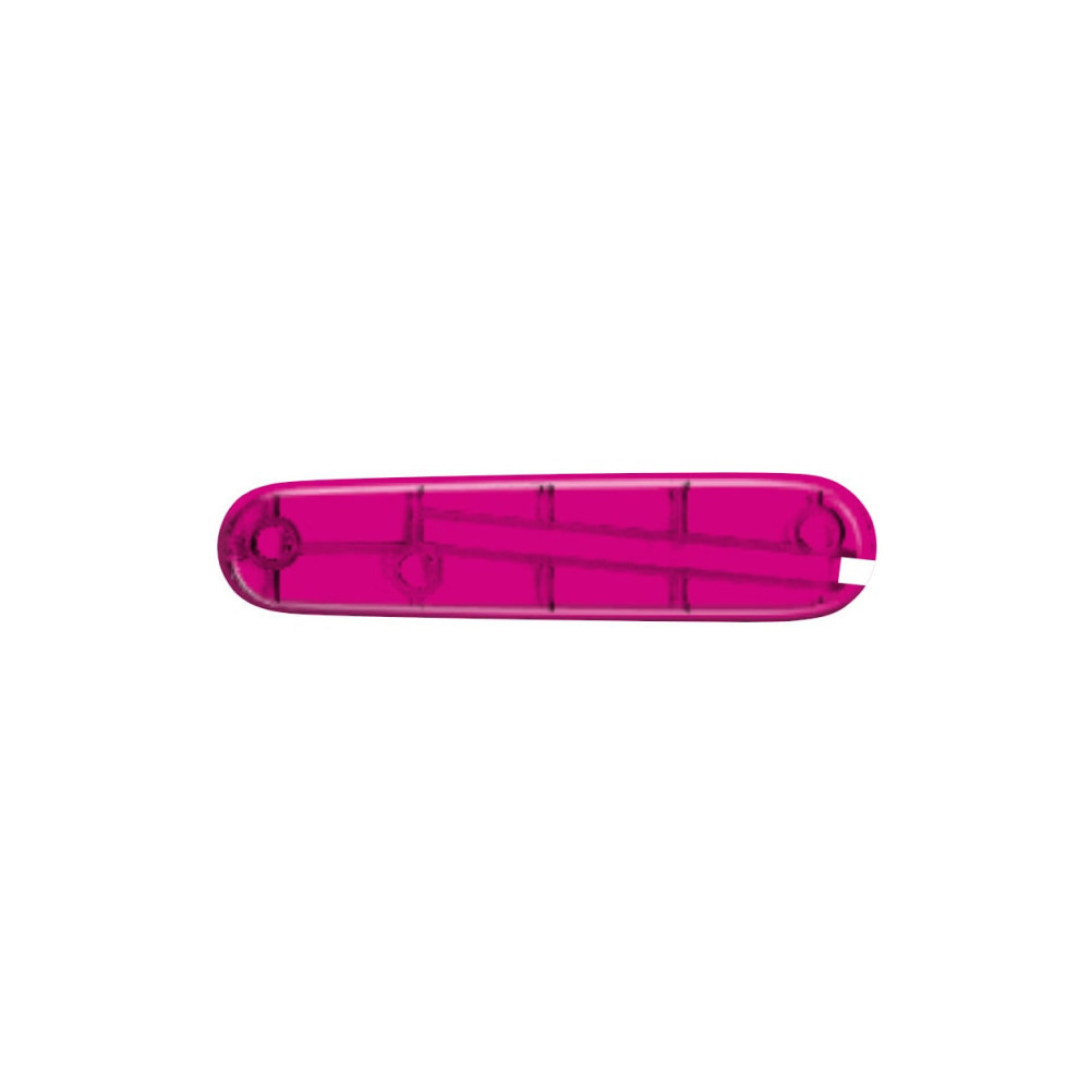 Накладка на ніж "Victorinox" 84мм pink transparent задня без штопора (kHa)