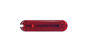 Накладки ручки ножа "Victorinox" задн. red translucent (58мм)