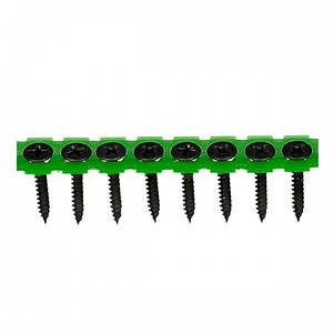 Саморізи ESSVE на стрічці для гіпсокартону по металу 3,5*25, оцинк. PH2 (1000 шт/уп)