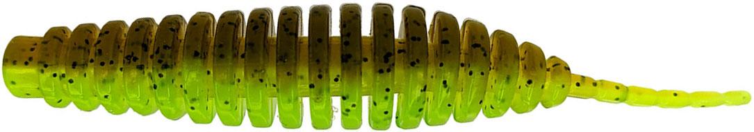 Силикон FishUP Tanta 3"" #204 Green Pumpkin/Chartreuse (6шт/уп), фото 1