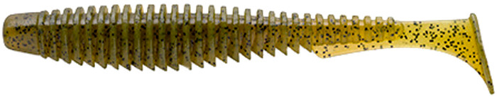 Силикон FishUP U-Shad 2.5"" #074 - Green Pumpkin Seed (9шт/уп), фото 1