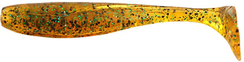 Силикон FishUP Wizzle Shad 5"" #036 Caramel/Green & Black (4шт/уп), фото 1