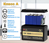 Акумулятор SJY LiFePO4 12V, 100Ah, 1280Wh BMS, LCD экран для ДБЖ (клас А), фото 6