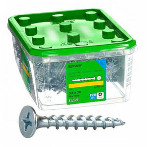 Саморізи ESSVE для гіпсокартону по дереву 3,9*30, оцинк. РН2 (1000 шт/уп)