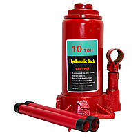 Гідравлічний домкрат 10 тонн Hydraulic Jack Червоний, автомобільний домкрат, гідродомкрат