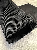 Сітка на поролоні Аіртекс 180 Чорний 3Д сітка