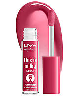 Блиск для губ NYX This is Milky Gloss колір Strawberry Horchata